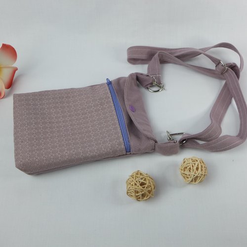 Petit sac bandoulière en tissu