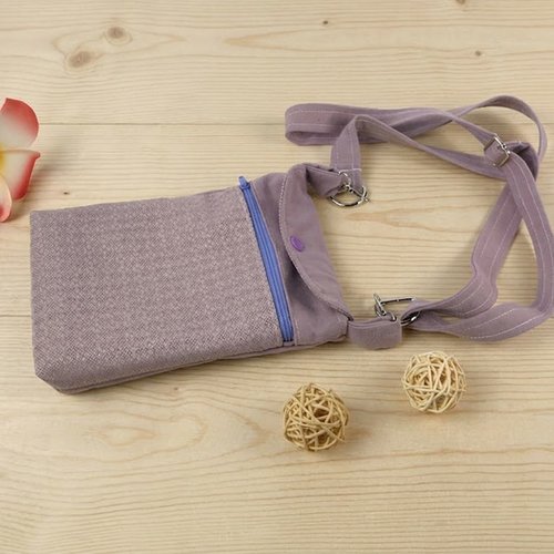 Petit sac bandoulière en tissu