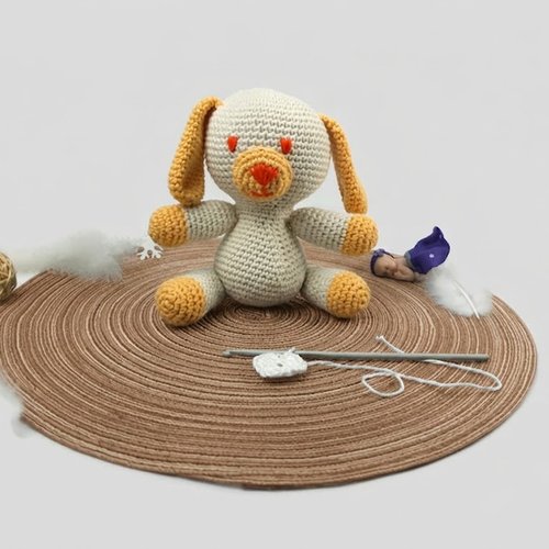 Chien amigurumi
