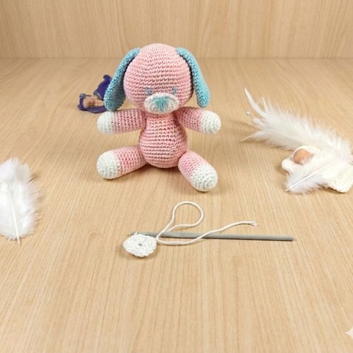 Chien amigurumi