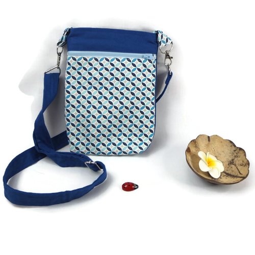 Petit sac bandoulière en tissu
