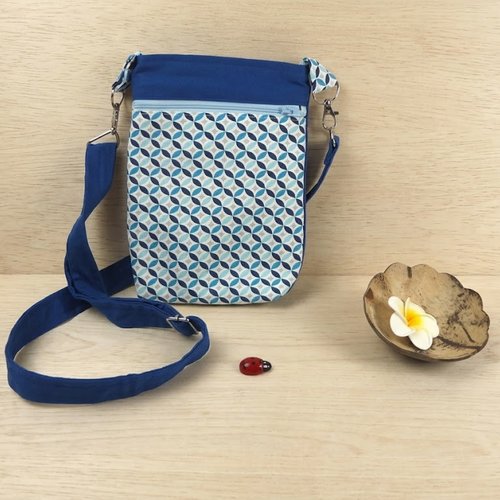 Petit sac bandoulière en tissu