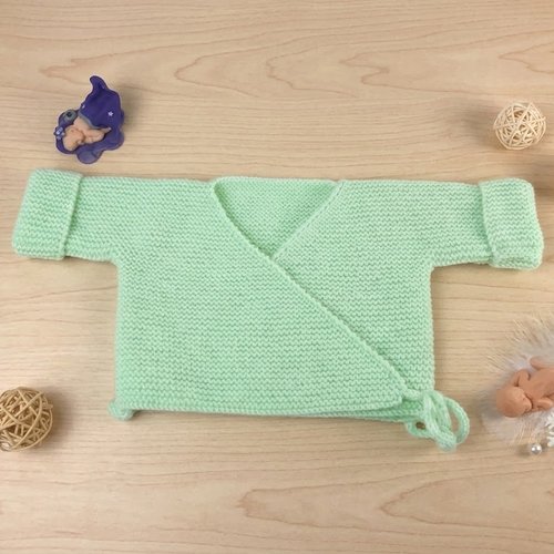 Brassière bébé 1/3 mois mixte vert