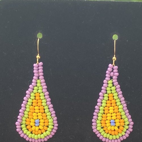Boucles d'oreilles "botella"