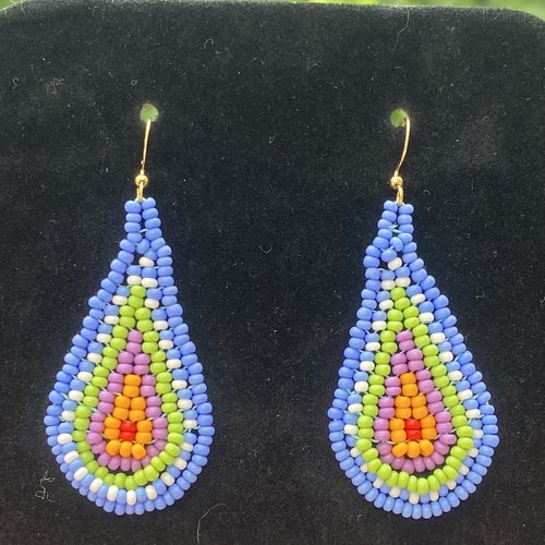 Boucles d'oreilles "botella"