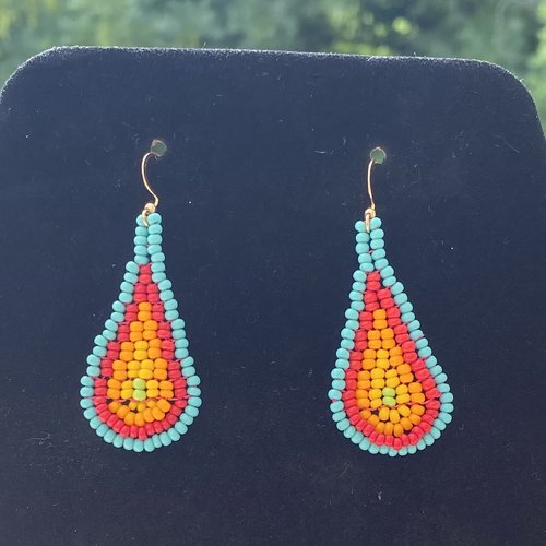 Boucles d'oreilles "botella"