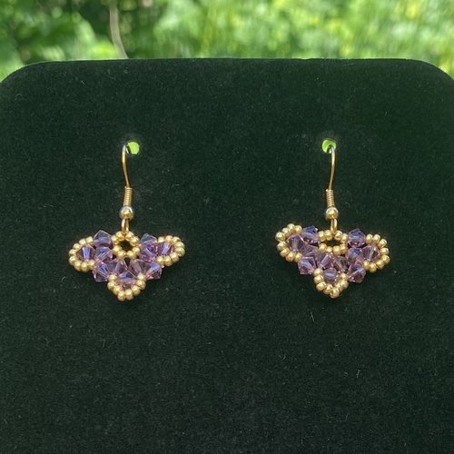 Boucles d'oreilles papillon