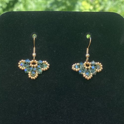 Boucles d'oreilles papillon