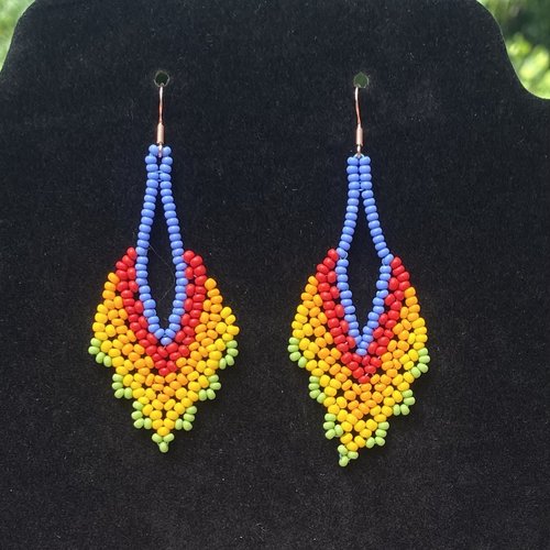 Boucles d'oreilles papagayo