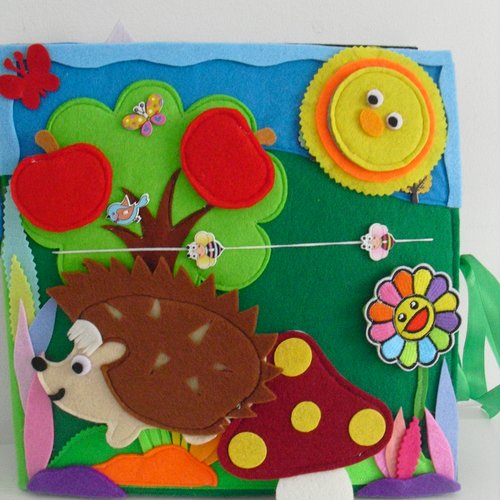 Livre éveil animaux de la forêt (a partir de 12 mois)