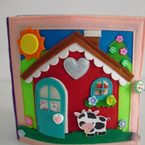 Livre éveil ma première maison (a partir de 3 ans)