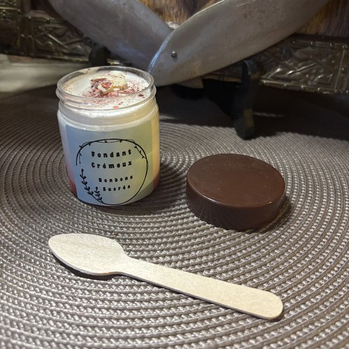 Fondant crémeux parfum bonbons sucrés