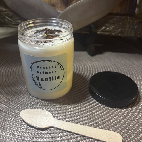 Fondant crémeux parfum vanille