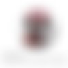 2 cabochons à coller femme gothique rose ref 1117  - 16 mm - 