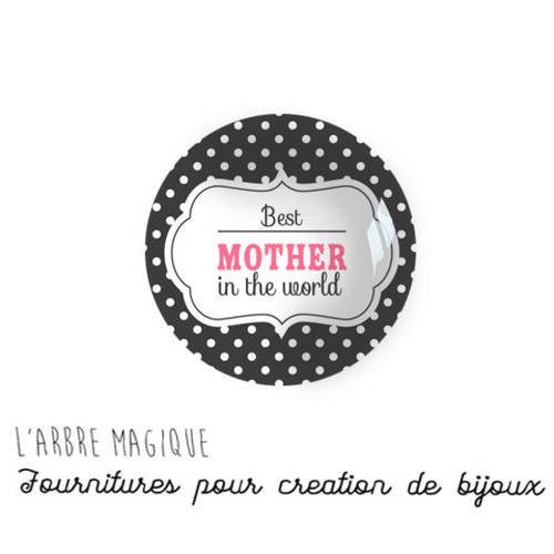 2 cabochons à coller love amour cœur message  en verre 20 mm - n693