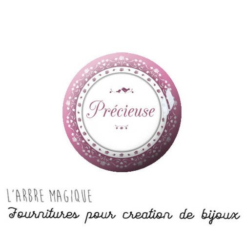 2 cabochons à coller love amour cœur message  en verre 20 mm - n662