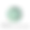 Cabochon à coller thème géometrique vert turquoise jaune rouge en verre 25 mm - ref 863 