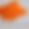 10g rocaille orange opaque plus ou moins 1200 perles 2 mm 
