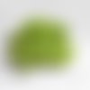 10g rocaille vert anis opaque plus ou moins 100 perles 