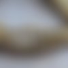 Perle hématite ronde à facette de couleur dorées dimension 6 mm 