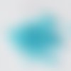 10g rocaille bleu ciel transparente plus ou moins 100 perles