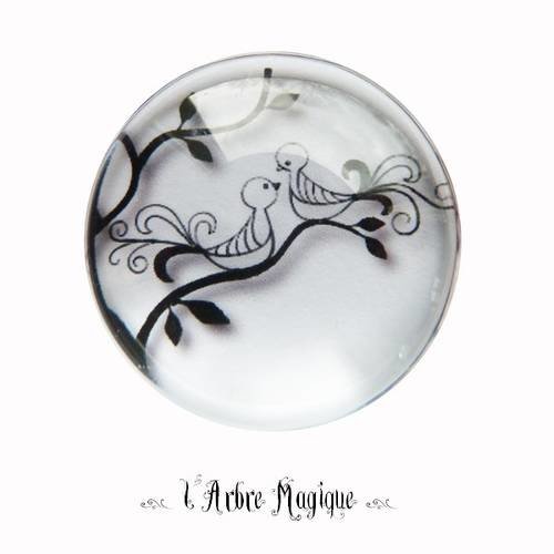 Cabochon fantaisie 25 mm ref215