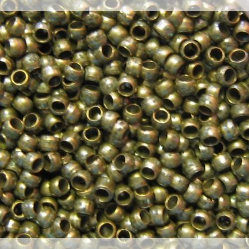 500 perles à écraser bronze
