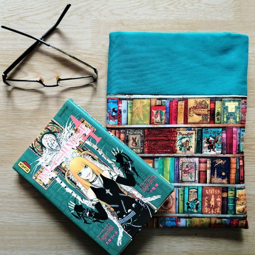Housse de transport de livre contes de fées / protège livres / pochette protection / différentes tailles / housse moletonnée