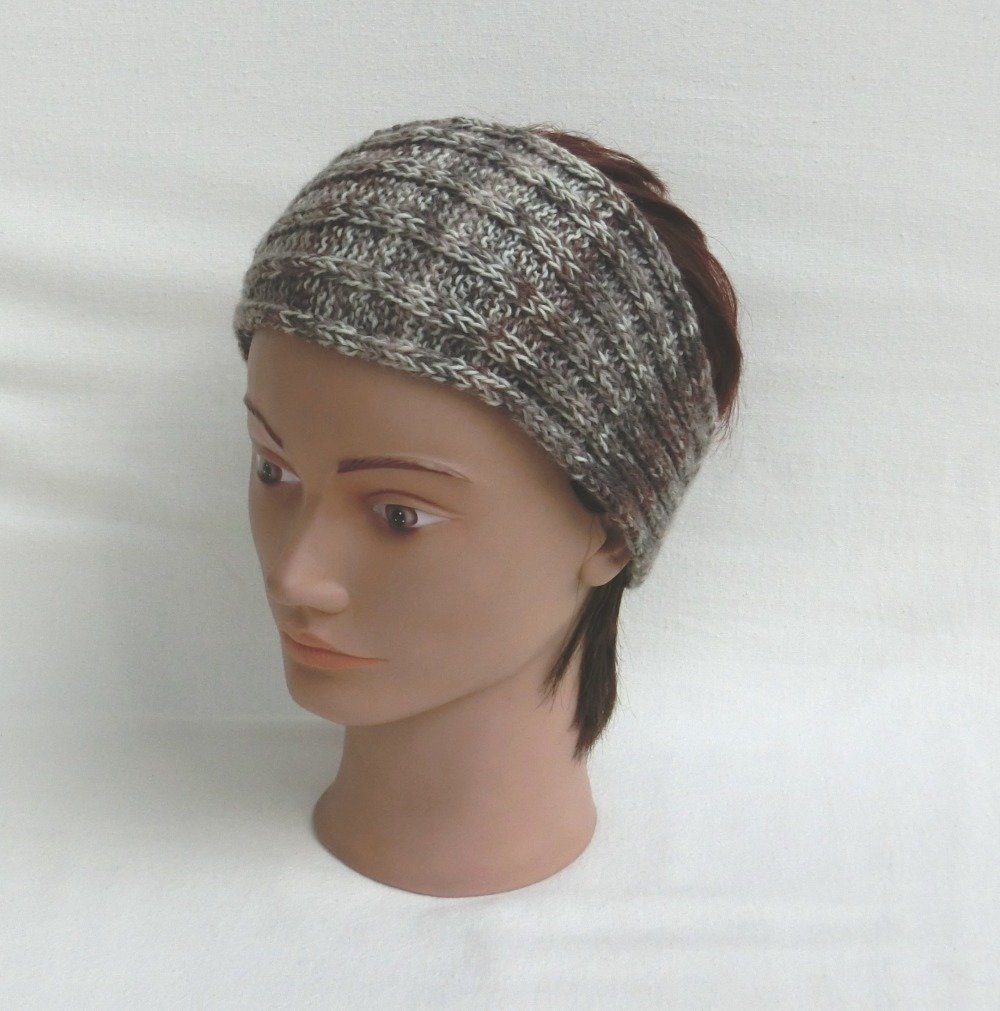headband laine femme