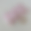 Bouillotte sèche déhoussable noyaux de cerises, 22 x 11 cm, tissu lapin et libellule, coussin chauffant relaxant, noël bébé enfant