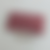 Bouillotte sèche déhoussable aux noyaux de cerises, 22 cm x 11 cm, tissu cercle terracotta, coussin chauffant relaxant, noël homme