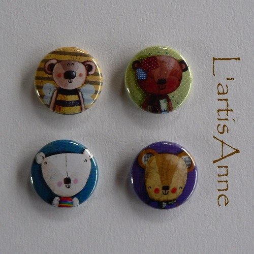 Magnets aimants teddy bear