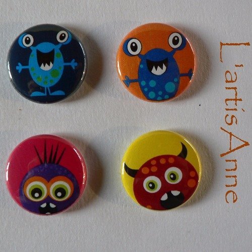 Magnets aimants drôles de monstre