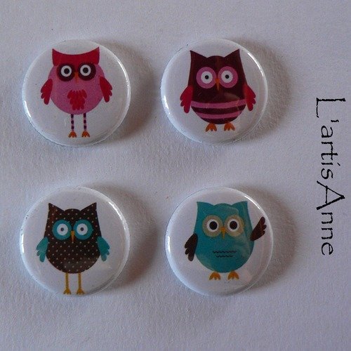 Magnets aimants chouettes