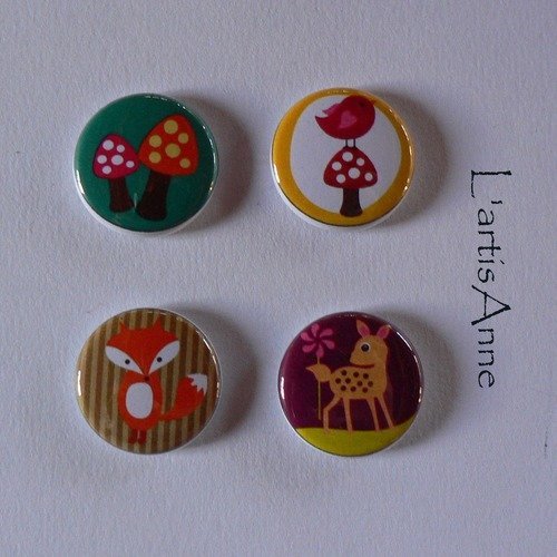 Magnets aimants renard.