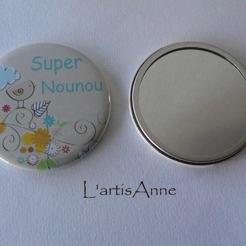 Miroir de poche 56mm super nounou.