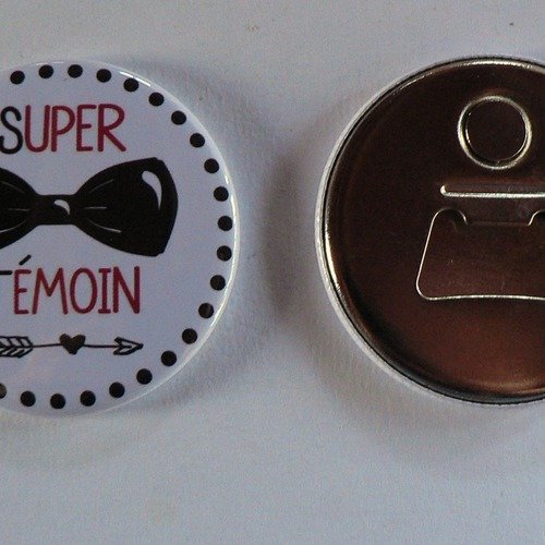 Décapsuleur magnétique super témoin cadeau témoin mariage. 
