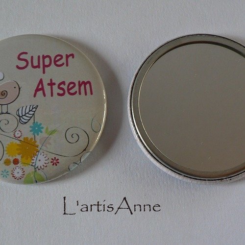 Miroir de poche 56mm super atsem.