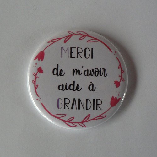 Merci de m'avoir aidé à grandir. cadeau nourrice.