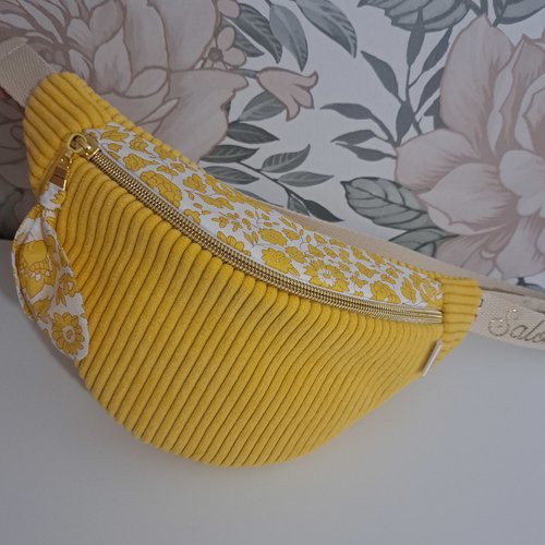 Sac banane enfant jaune