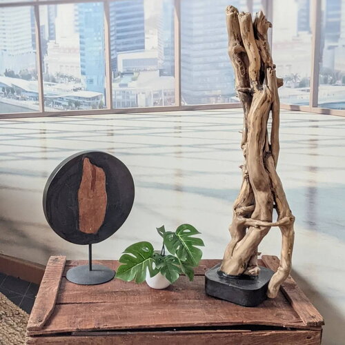 Décoration en bois flotté