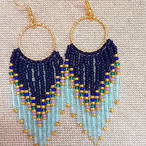 Boucles d'oreilles hina