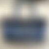 Sac cabas jean recyclé noir