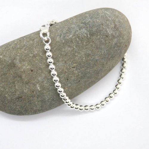 Bracelet en perles argent 925