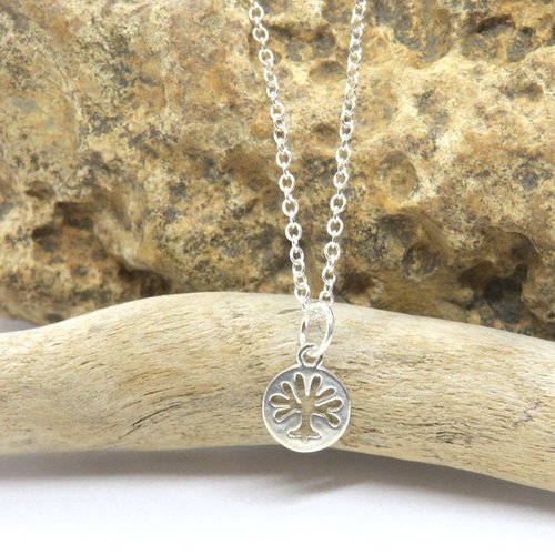Collier pendentif arbre de vie argent 925