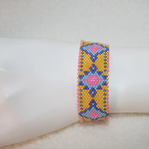Bracelet perles miyuki delica
