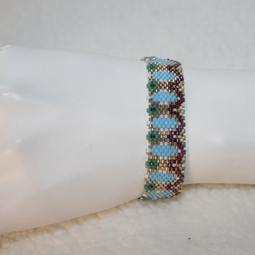 Bracelet perles miyuki delica