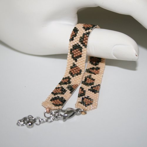 Bracelet en perles miyuki delica