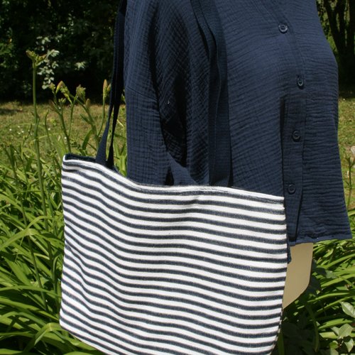 Tote bag marinière