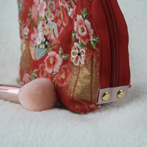 Trousse multi-usage modèle kaban motif japonais